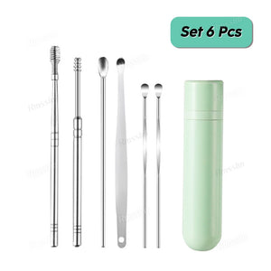 Ear Cleaner Set Earpick 
Wax Remover 
Cleaner Kit Gadget