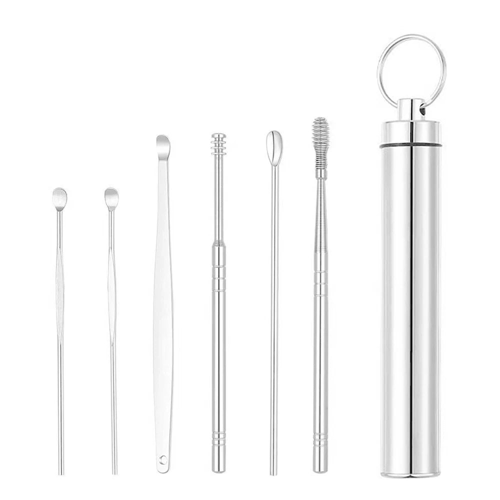 Ear Cleaner Set Earpick 
Wax Remover 
Cleaner Kit Gadget